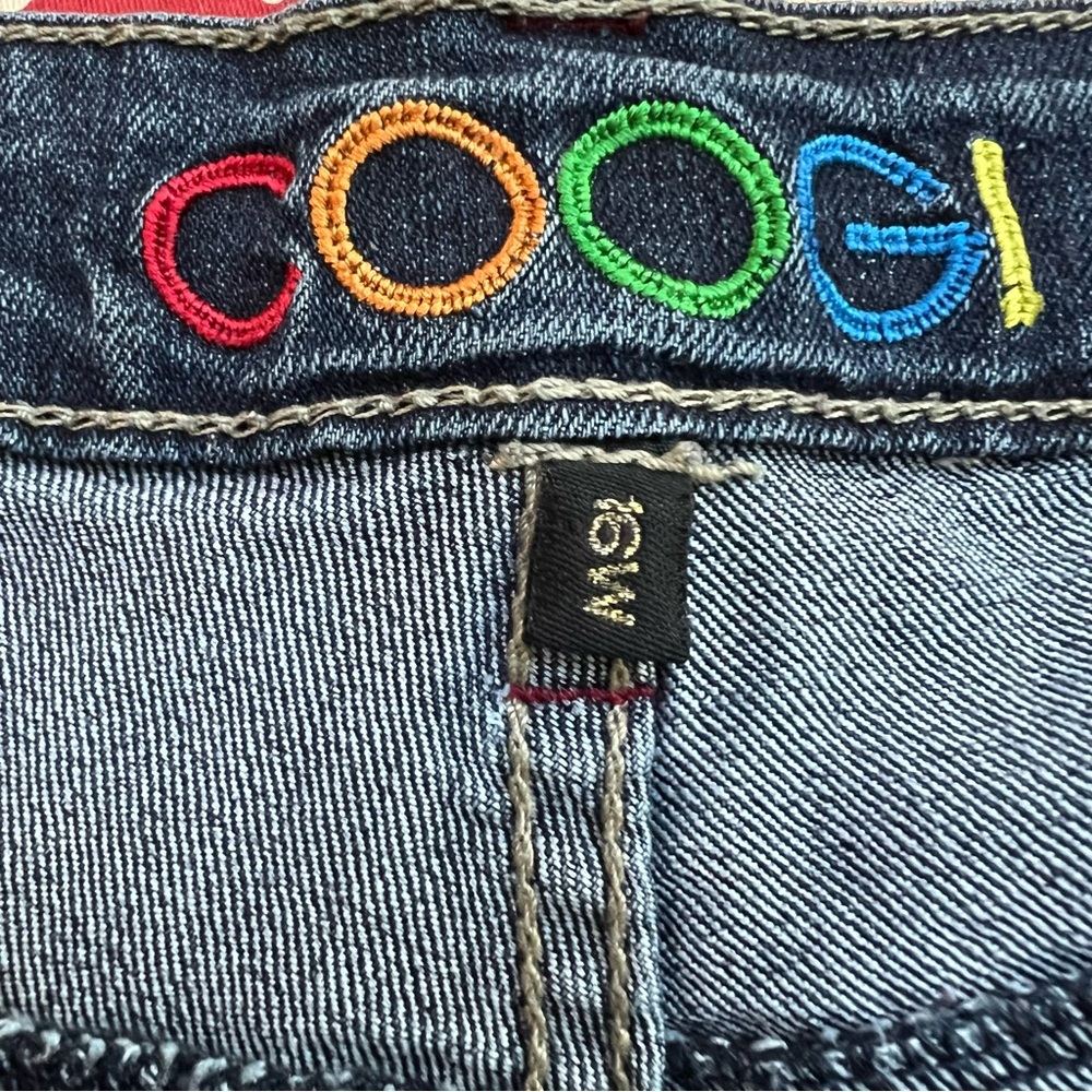 Coogi Blue Jeans with Colorful Pocket Design 16W Women’s - Picture 10 of 11